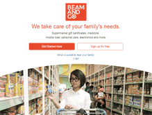 Tablet Screenshot of beamandgo.com